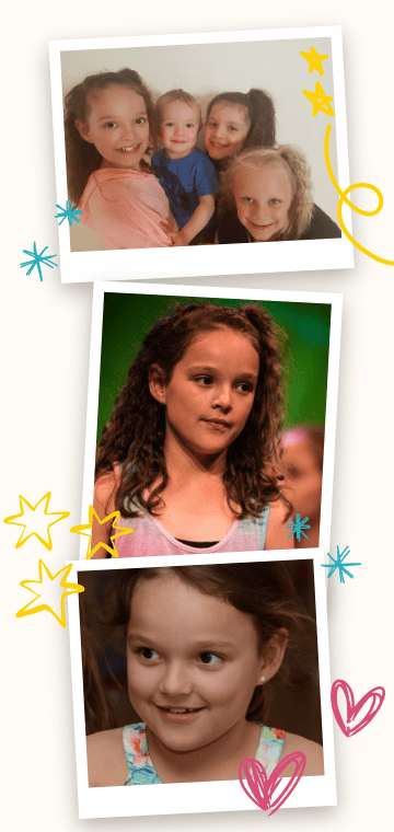 Photo collage of Ruby Warner