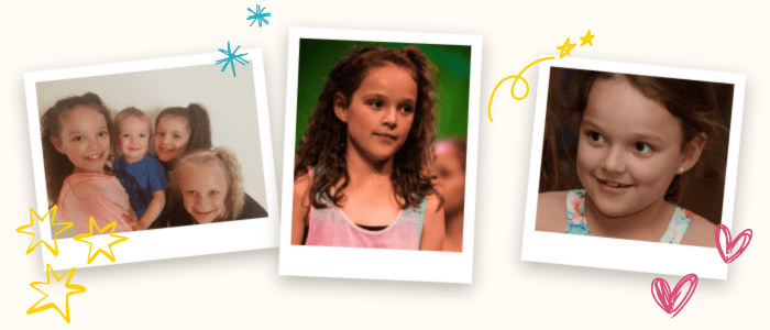 Photo collage of Ruby Warner
